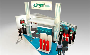 3D - Stand LPG - Expoprotection 2008